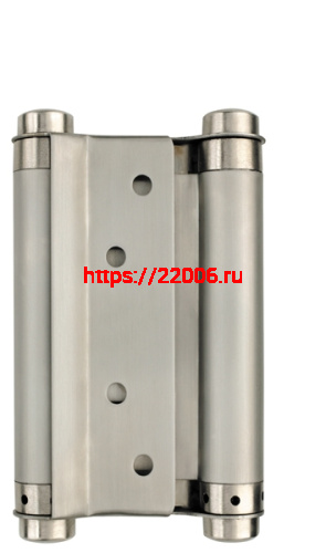 Петля Armadillo (Армадилло) пружинная двусторонняя BH470SS SN (4DSS) мат.никель TECH Петля Armadillo (Армадилло) пружинная двусторонняя BH470SS SN (4DSS) мат.никель TECH