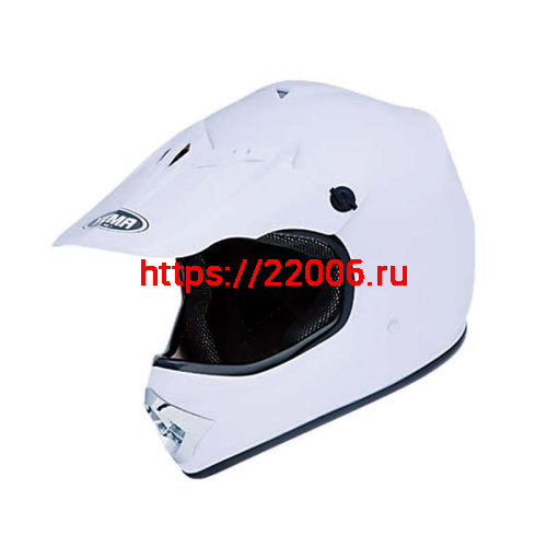 Мотошлем YM-210 KIDS белый (S) Мотошлем YM-210 KIDS белый (S)