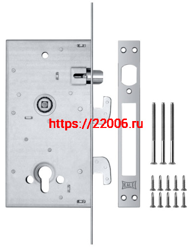 Корпус Kale kilit (Кале килит) врезного цилиндрового замка с защёлкой 262R w/b фото 2 Корпус Kale kilit (Кале килит) врезного цилиндрового замка с защёлкой 262R w/b фото 2