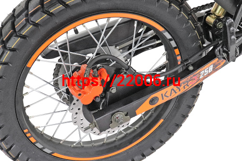 Мотоцикл KAYRO ENDURO 250cc "NOMAD" (ZS172FMM-3A, торм.пер/зад.диск, универс. покрышки пер. 90/100-21, зад 120/90-18)ПТС МОРСКАЯ ВОЛНА фото 8 Мотоцикл KAYRO ENDURO 250cc "NOMAD" (ZS172FMM-3A, торм.пер/зад.диск, универс. покрышки пер. 90/100-21, зад 120/90-18)ПТС МОРСКАЯ ВОЛНА фото 8