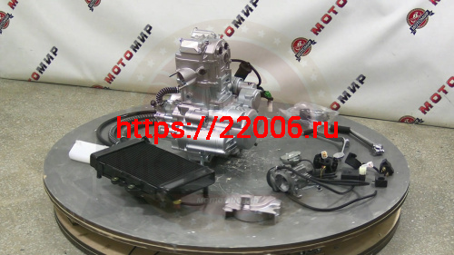 Двигатель 4т. 270 см3 174MN-3, CBS300, ZONGSHEN, 4х клап., эл+кик, жидк. охл. + РАДИАТОР 41399 Двигатель 4т. 270 см3 174MN-3, CBS300, ZONGSHEN, 4х клап., эл+кик, жидк. охл. + РАДИАТОР 41399