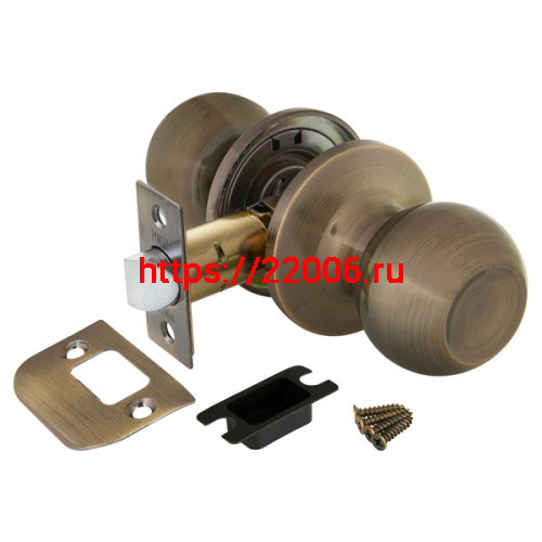 Ручка Punto (Пунто) защелка DK672 AB-PS (6072 AB-P) (без фик.) бронза Ручка Punto (Пунто) защелка DK672 AB-PS (6072 AB-P) (без фик.) бронза