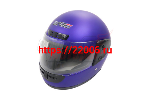 Шлем SAFEBET HF-101 синий МАТОВЫЙ одноцветный "S,M,L,XL,XXL" (интеграл) Шлем SAFEBET HF-101 синий МАТОВЫЙ одноцветный "S,M,L,XL,XXL" (интеграл)