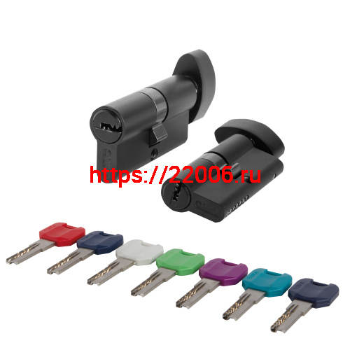 Цилиндровый Punto (Пунто) механизм MaxPro7002Knob52mm(21+10+21) BL черный 7key с вертушкой Цилиндровый Punto (Пунто) механизм MaxPro7002Knob52mm(21+10+21) BL черный 7key с вертушкой
