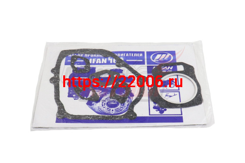 Набор прокладок двигателя Lifan 168F,168F-2 обвальцов. (6 шт) (Россия)