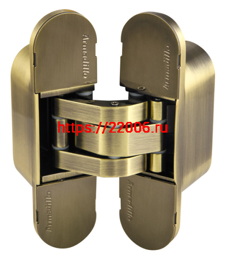 Петля Armadillo (Армадилло) скрытой установки U3D6000 AB (11160UN3D) бронза Петля Armadillo (Армадилло) скрытой установки U3D6000 AB (11160UN3D) бронза