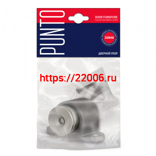 Упор Punto (Пунто) дверной напольный DFIX/MF52 (DSM-52) магнитный CP-8 хром фото 2 Упор Punto (Пунто) дверной напольный DFIX/MF52 (DSM-52) магнитный CP-8 хром фото 2