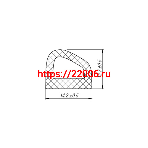 Уплотнитель Fuaro (Фуаро) без клеевой основы WADH/D-14,2x12,7mm (127), BLACK черный 120 m фото 3 Уплотнитель Fuaro (Фуаро) без клеевой основы WADH/D-14,2x12,7mm (127), BLACK черный 120 m фото 3