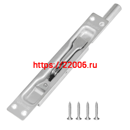Задвижка Fuaro (Фуаро) торцевая RIGEL-set/160-210 D12x80mm в комплекте с ригелем фото 3 Задвижка Fuaro (Фуаро) торцевая RIGEL-set/160-210 D12x80mm в комплекте с ригелем фото 3