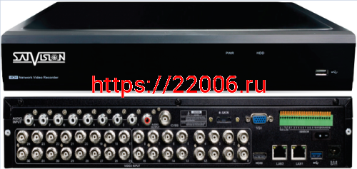 SVR-3115P v3.0 видеорегистратор гибридный SVR-3115P v3.0 видеорегистратор гибридный