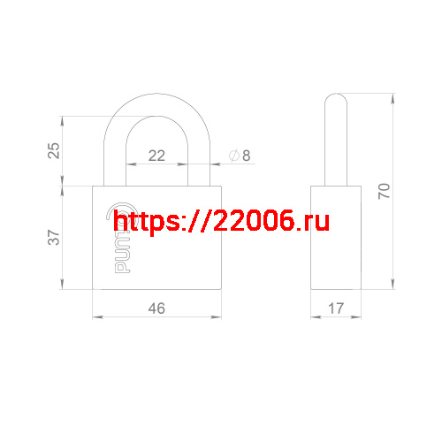 Замок Punto (Пунто) навесной PK-1550 SN-3 3 key диск.ключ фото 4 Замок Punto (Пунто) навесной PK-1550 SN-3 3 key диск.ключ фото 4