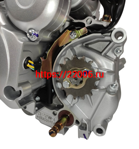 Двигатель 4т. 250 см3 172FMМ-6 ZONGSHEN CB250-R (воздушное охлаждение) 5МКПП, кик+эл.старт фото 3 Двигатель 4т. 250 см3 172FMМ-6 ZONGSHEN CB250-R (воздушное охлаждение) 5МКПП, кик+эл.старт фото 3