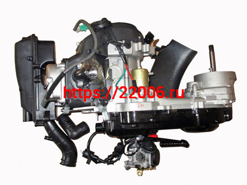 Двигатель 80cм3 139QMB база под 12" колесо, длинная ось (фильтр., катуш.заж., карбюратор) Двигатель 80cм3 139QMB база под 12" колесо, длинная ось (фильтр., катуш.заж., карбюратор)