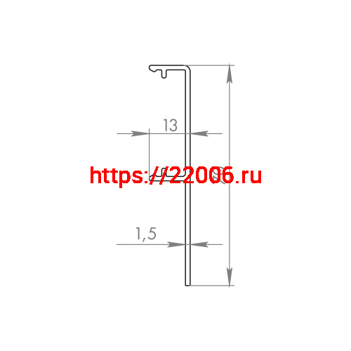 Декоративная Armadillo (Армадилло) планка SLD.Comfort-PRO/3000 cover BL черный фото 2 Декоративная Armadillo (Армадилло) планка SLD.Comfort-PRO/3000 cover BL черный фото 2