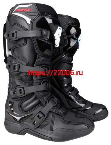 Мотоботы Scoyco MBM003 черные 45
