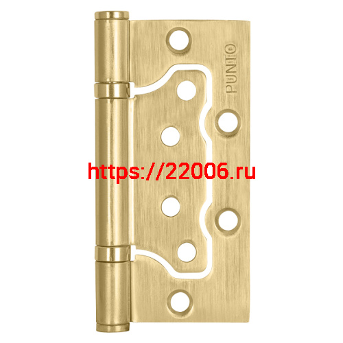 Петля Punto (Пунто) универсальная без врезки IN4200W-HD SB (200-2B/HD 100x2,5) мат. золото Петля Punto (Пунто) универсальная без врезки IN4200W-HD SB (200-2B/HD 100x2,5) мат. золото