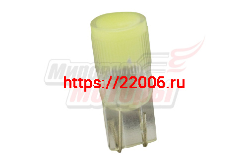 Лампа 12 В T10 COB-1W White прозрачный светодиод Лампа 12 В T10 COB-1W White прозрачный светодиод