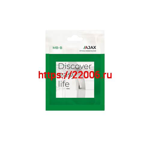 Ручка-кнопка Ajax (Аякс) мебельная MB-B-002 CP хром фото 3 Ручка-кнопка Ajax (Аякс) мебельная MB-B-002 CP хром фото 3