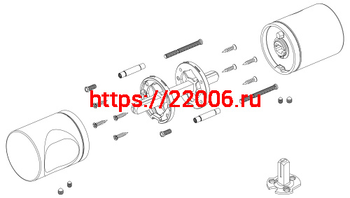 Ручка Armadillo (Армадилло) раздельная K.ART52.SYMMETRY MWSC-33 итальянский тисненый фото 3 Ручка Armadillo (Армадилло) раздельная K.ART52.SYMMETRY MWSC-33 итальянский тисненый фото 3