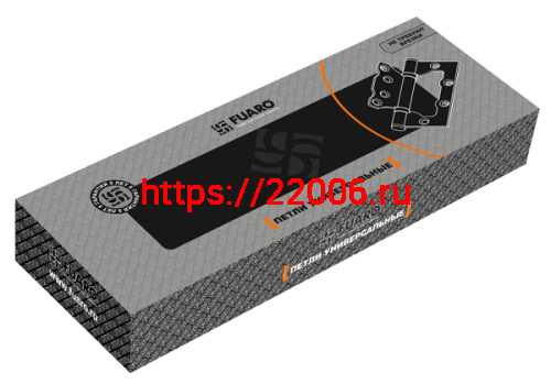 Петля Fuaro (Фуаро) универсальная без врезки IN4500W CP (500-2BB 100x2,5) хром фото 2 Петля Fuaro (Фуаро) универсальная без врезки IN4500W CP (500-2BB 100x2,5) хром фото 2
