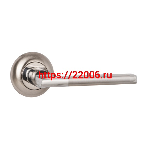 Ручка Ajax (Аякс) раздельная R.JR54.POLO TECH SN/CP-3 мат.никель/хром (белая коробка) Ручка Ajax (Аякс) раздельная R.JR54.POLO TECH SN/CP-3 мат.никель/хром (белая коробка)