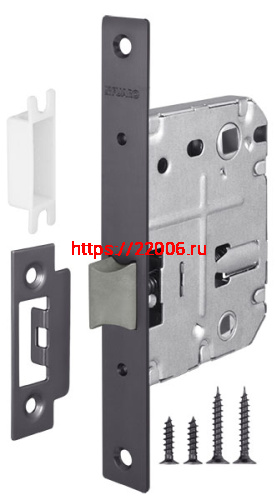 Защелка Fuaro (Фуаро) врезная PLASTP72-50 (P72-50) GR графит Защелка Fuaro (Фуаро) врезная PLASTP72-50 (P72-50) GR графит