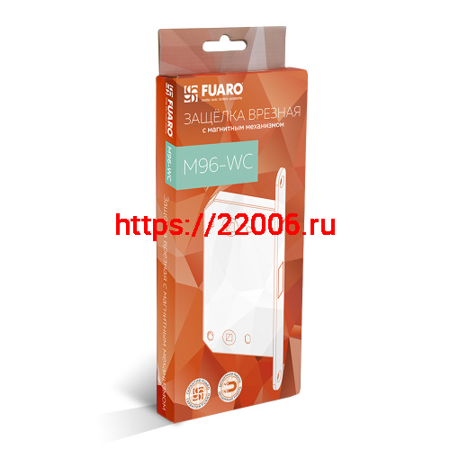 Защелка Fuaro (Фуаро) врезная MAGNM96WC-50 (M96WC-50) WH белый фото 2 Защелка Fuaro (Фуаро) врезная MAGNM96WC-50 (M96WC-50) WH белый фото 2
