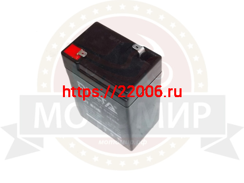 Аккумулятор 6В 6 А/ч, кислотный AGM (Delta DT 606) для электро машинок (70*47*101) Аккумулятор 6В 6 А/ч, кислотный AGM (Delta DT 606) для электро машинок (70*47*101)
