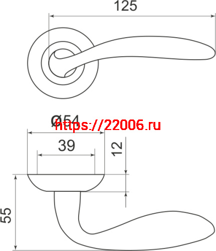 Ручка Armadillo (Армадилло) раздельная R.LD54.Virgo (Virgo LD57) AB/GP-7 бронза/золото фото 3 Ручка Armadillo (Армадилло) раздельная R.LD54.Virgo (Virgo LD57) AB/GP-7 бронза/золото фото 3