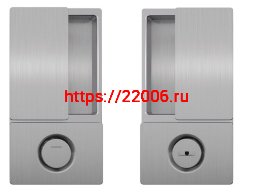 B30002.00.32 AGB (АГБ) Ручка WAVE под WC (мат хром), для распашных дверей B30002.00.32 AGB (АГБ) Ручка WAVE под WC (мат хром), для распашных дверей