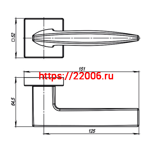 Ручка Armadillo (Армадилло) раздельная K.USQ52.SQUID FSG флор. золото фото 4 Ручка Armadillo (Армадилло) раздельная K.USQ52.SQUID FSG флор. золото фото 4