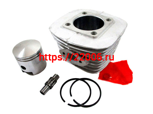 Цилиндро-поршневая группа Веломотор F-80 в сборе (без колец) Цилиндро-поршневая группа Веломотор F-80 в сборе (без колец)