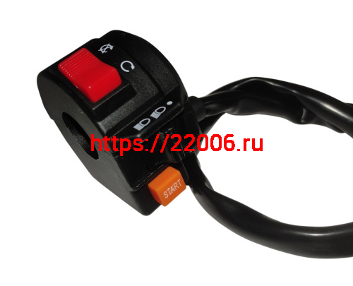 Переключатель DINGO Т150, левый COMPASS 200 в сборе (18-8) фото 3