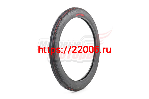 Покрышка 17" 2,25-17, ТT без камеры, BFV001 дорожная (премиум качество) Kingworld МАРКИРОВАННАЯ