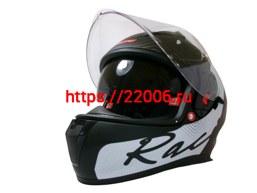Шлем TVS RACING (Индия) STREET D/V DULL BLACK RED размер L, + пинлок в комплекте, очки фото 7 Шлем TVS RACING (Индия) STREET D/V DULL BLACK RED размер L, + пинлок в комплекте, очки фото 7