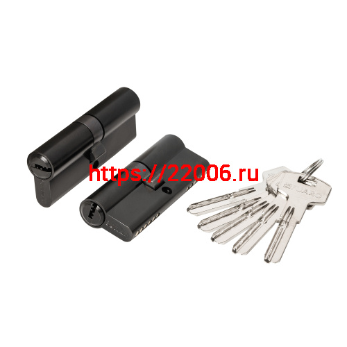 Цилиндровый Fuaro (Фуаро) механизм (200 ZA/80) 2000ZAKey80(35+10+35) BL черный 5Key Цилиндровый Fuaro (Фуаро) механизм (200 ZA/80) 2000ZAKey80(35+10+35) BL черный 5Key