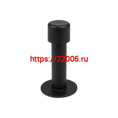 Упор Punto (Пунто) дверной настенный DFIX/W85 INOX BL-24 черный Упор Punto (Пунто) дверной настенный DFIX/W85 INOX BL-24 черный