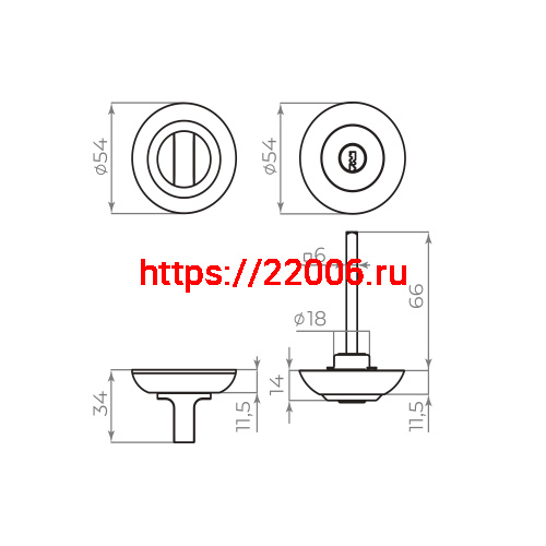 Ручка поворотная Ajax (Аякс) с фиксацией ключом BK6.FIX.JR CP-8 хром фото 2 Ручка поворотная Ajax (Аякс) с фиксацией ключом BK6.FIX.JR CP-8 хром фото 2