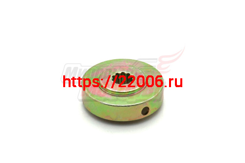 Шайба шлицевая нижн. редуктора мотокосы (10 шлицов)