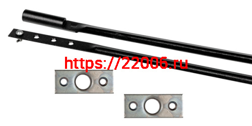 Тяги 04 Mettem (Меттэм) к врезным замкам (комплект) Тяги 04 Mettem (Меттэм) к врезным замкам (комплект)