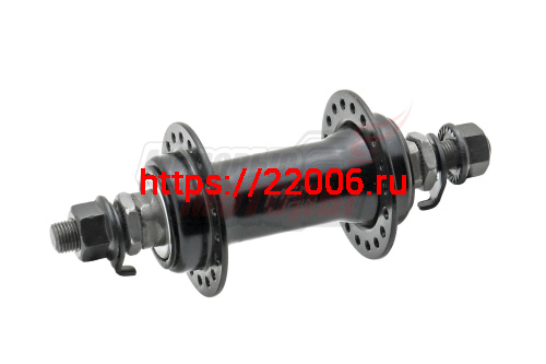 Втулка передняя, сталь, черная, F:3/8X14GX36HX100X140 для ВМХ