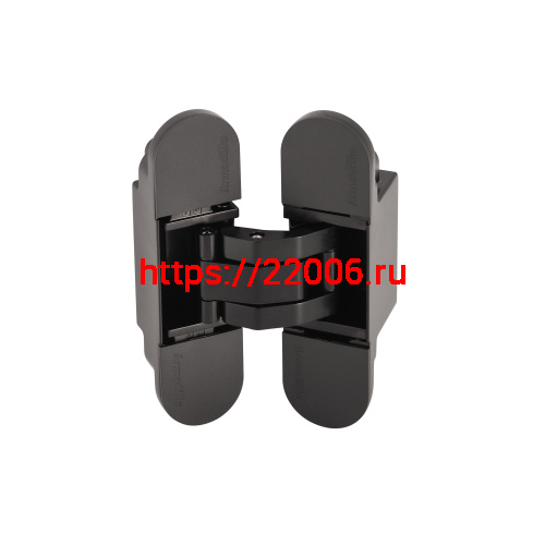 Петля Armadillo (Армадилло) скрытой установки U3D6002.TG BL черный Петля Armadillo (Армадилло) скрытой установки U3D6002.TG BL черный
