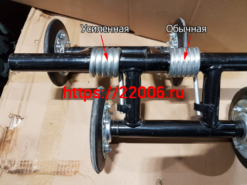 Пружина Буран катков короткая УСИЛЕННАЯ (на 1 гус. 6 шт.)(левая 110200142) 5 вит. ф8мм пр-во РОССИЯ фото 3 Пружина Буран катков короткая УСИЛЕННАЯ (на 1 гус. 6 шт.)(левая 110200142) 5 вит. ф8мм пр-во РОССИЯ фото 3