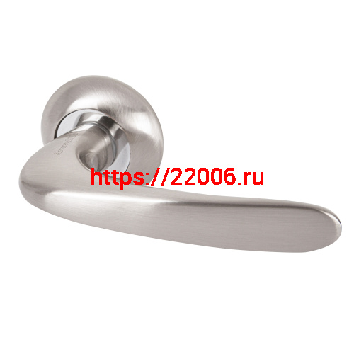 Ручка Armadillo (Армадилло) раздельная R.LD54.Pava (Pava LD42) SN/CP-3 матовый никель/хром Ручка Armadillo (Армадилло) раздельная R.LD54.Pava (Pava LD42) SN/CP-3 матовый никель/хром
