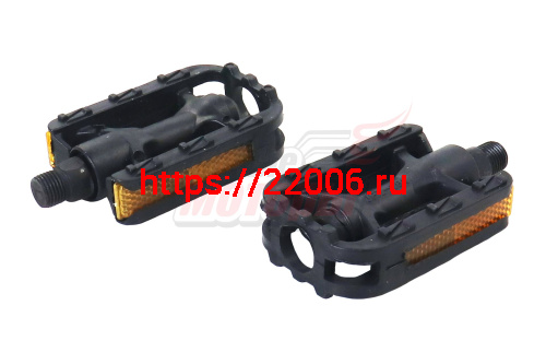 Педали детские 78x55 мм пластик 1/2 " (12,4мм) (пара)