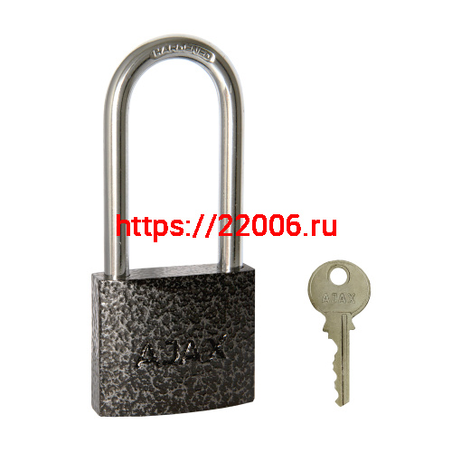 Замок Ajax (Аякс) навесной PD-0163-L (PD-01-63-L) 3 key англ. Замок Ajax (Аякс) навесной PD-0163-L (PD-01-63-L) 3 key англ.