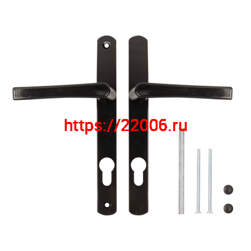 Ручка Punto (Пунто) на планке HANDLE.85.25.67-75 RAL 9005 черный фото 3 Ручка Punto (Пунто) на планке HANDLE.85.25.67-75 RAL 9005 черный фото 3
