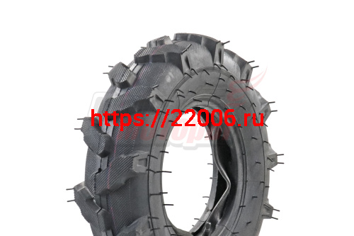 Покрышка МБ 10" 5,00-10 камерная (С КАМЕРОЙ) "Елочка" МАРКИРОВАННАЯ