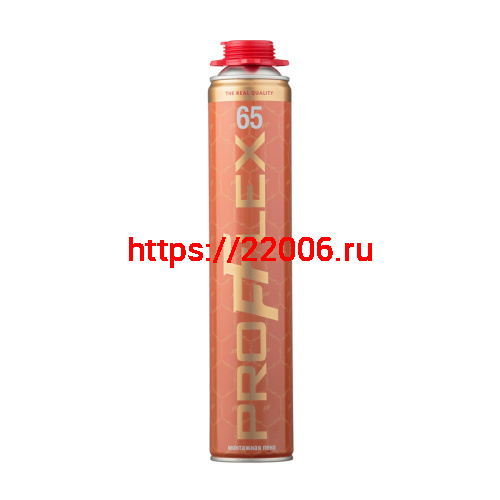 Пена монтажная PROFFLEX PRO GOLD 65л летняя Пена монтажная PROFFLEX PRO GOLD 65л летняя