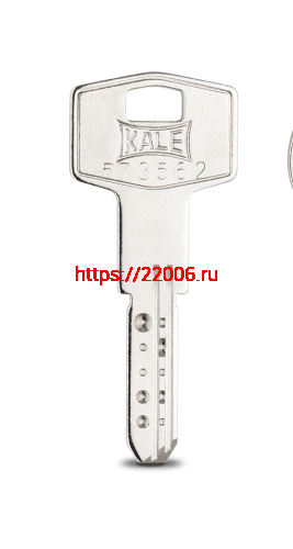 Цилиндровый механизм Kale kilit (Кале килит) с вертушкой 164 BM/68 (26+10+32) mm никель 5 кл. фото 2